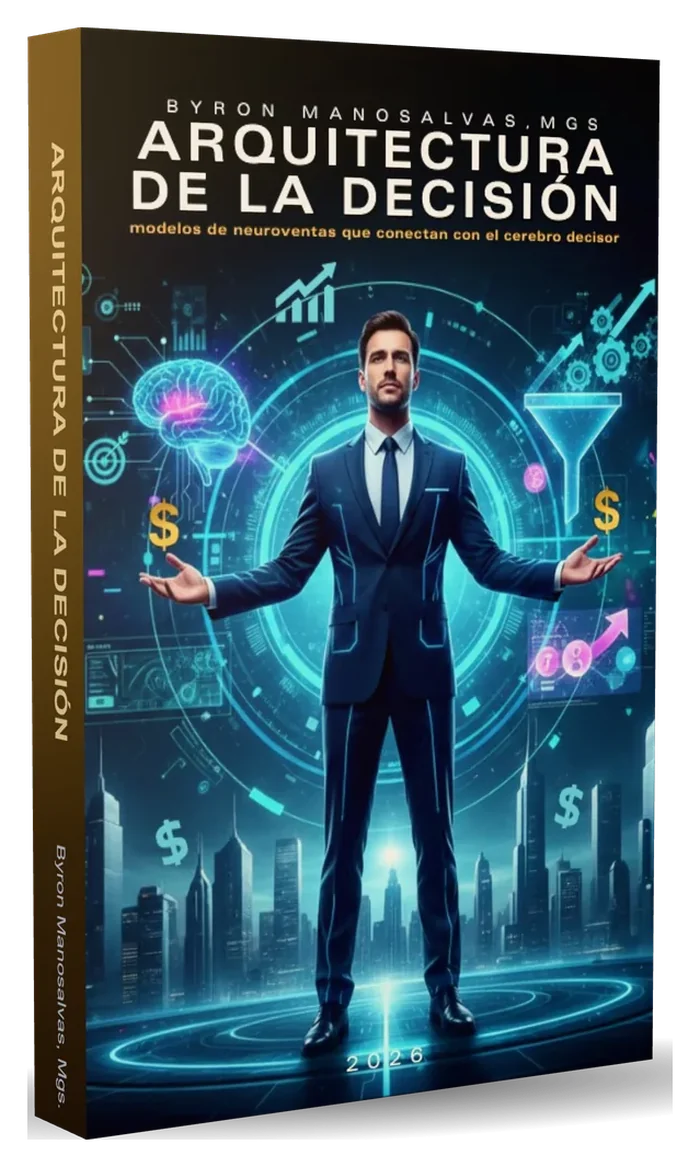 Portada del ebook Arquitectura de la Decisión de Byron Manosalvas, Mgs.